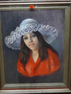 SORINA 1900-1900,Portrait of a girl,Bellmans Fine Art Auctioneers GB 2016-02-13