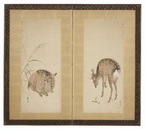 SOSEN Mori Shusho 1747-1821,A Pair of Deer,Christie's GB 2024-03-28