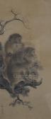 SOSEN Mori Shusho 1747-1821,Two monkeys in a tree,Gorringes GB 2019-06-25