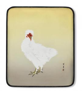 SOSUKE Namikawa 1847-1910,A cloisonné-enamel rounded rectangular tray,Bonhams GB 2019-11-07