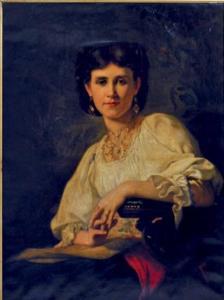 SOUBIRAN Eugene 1900-1900,Portrait d'une jeune femme italienne,Baron Ribeyre & Associés 2012-11-23