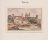SOUCHON 1800-1800,Le château de Saint Didier,Aguttes FR 2017-04-27