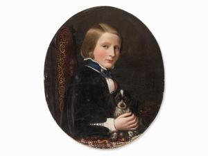 SOUCHON Wilhelm Ferdinand 1825-1876,Portrait of Carl Runckel,1850,Auctionata DE 2016-11-28