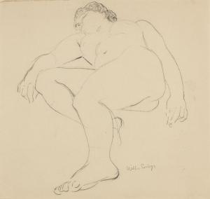 SOUKOP Willi 1907-1995,Reclining female nude (recto) and seated nude (ver,Rosebery's GB 2021-01-27