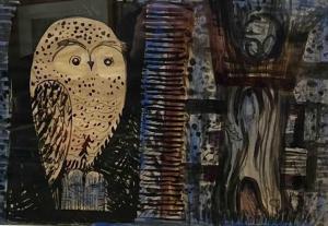 SOUKOP Willi 1907-1995,The Owl,Rogers Jones & Co GB 2023-10-31