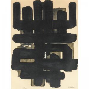 SOULAGES Pierre 1919-2022,Lithographie No.3,1957,Rago Arts and Auction Center US 2015-05-07