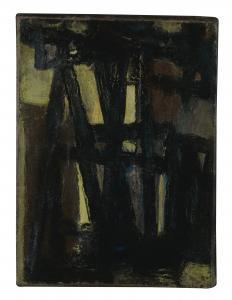 SOULAGES Pierre 1919-2022,PEINTURE,1949,Sotheby's GB 2017-06-21