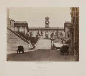 SOULIER Charles 1816-1886,Roma. Il Campidoglio,Gonnelli IT 2022-12-01