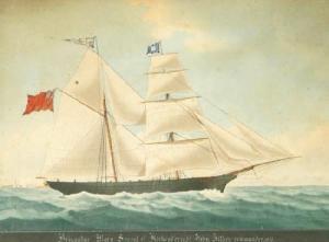 SOULIES Paul 1800-1800,The Brigantine Mary Sproat of Kirkenbright,1855,Martel Maides GB 2006-09-28
