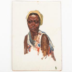 SOULIMENKO Piotr 1914-1996,Ritratto di donna somala,Wannenes Art Auctions IT 2023-07-18