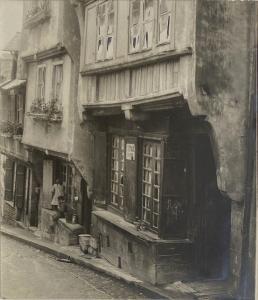 SOULLIER Emmanuel 1900-1900,Vieille maison à Dinan,1900,Yann Le Mouel FR 2022-09-17