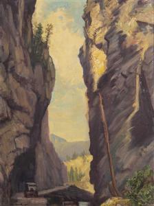 Southwell George 1865-1958,a mountain pass,Maynards CA 2017-05-10