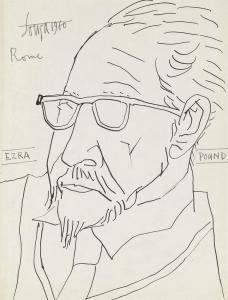 Souza Francis Newton 1924-2002,Ezra Pound,1960,Christie's GB 2008-09-16