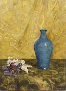 SOVELL James Herbert,Still life with vase and flowers,Fellows & Sons GB 2016-10-24