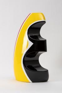 SOWDEN GEORGE J 1942,Vaso in ceramica modello Yellow della serie Red Ye,Finarte IT 2020-12-16