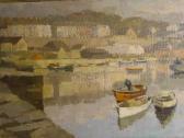 SOWERBY Millicent 1878-1967,Caernarfon Harbour with numerous boats etc,Rogers Jones & Co 2007-09-22