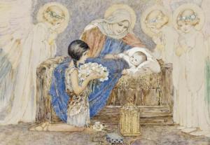 SOWERBY Millicent 1878-1967,The Nativity,Bloomsbury London GB 2011-01-20