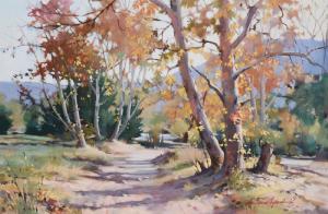 SOWINSKI Stanislaus J 1927-2010,AUTUMN SHADOWS,1989,Clark Cierlak Fine Arts US 2018-09-22