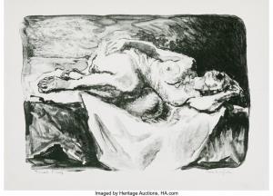SOYER Moses 1899-1974,Reclining Nude,Heritage US 2024-04-11