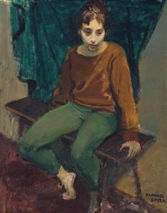 SOYER Raphael 1899-1987,Seated Woman,Christie's GB 2016-02-09