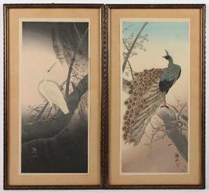SOZAN Ito 1884,zwei Farbholzschnitte, Tanzaku,Von Zengen DE 2019-11-29