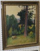 SPACKMAN Cyril Saunders 1887-1963,On the Kymin, Monmouth,Tooveys Auction GB 2016-12-30