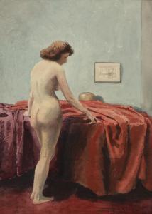 SPADER William Edgar 1875-1954,''Two Cloths'',Burchard US 2012-10-21