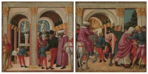 SPAGNOLI BATTISTA 1447-1516,TWO EPISODES FROM THE LIFE OF AN EARLY CHRISTIAN S,Sotheby's 2012-07-05