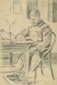 SPALA Vaclav 1885-1946,Císařský voják u stolu,1916,Art Consulting CZ 2004-05-15