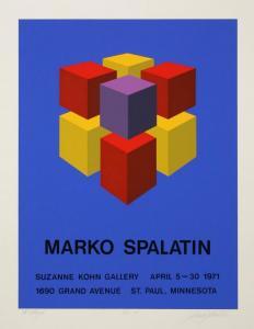 SPALATIN Marco 1945,Suzanne Kohn Gallery,1971,Ro Gallery US 2011-02-03