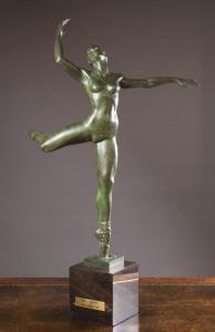 SPAMPINATO Clemente 1912-1993,Dance Ballerina,1952,O'Gallerie US 2023-01-16