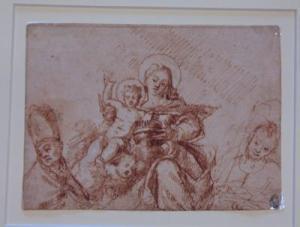 SPANISH SCHOOL,The Madonna with Child and Saints,Palais Dorotheum AT 2009-06-16