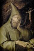 SPANISH SCHOOL (XVII),Saint Anthony abbot contemplating the crucifix,Bonhams GB 2014-09-24