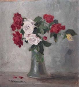 SPARER Max 1886-1968,Rosen in Vase,1924,Palais Dorotheum AT 2023-09-01