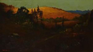 SPARKS William 1862-1937,California Landscape - San Francisco,John Moran Auctioneers US 2021-11-16