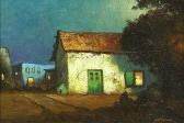 SPARKS William 1862-1937,"In Old Monterey-Evening,Clars Auction Gallery US 2015-01-18