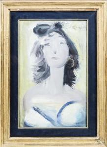 SPARTACO GREGGIO 1893-1979,Ritratto femminile,Maison Bibelot IT 2014-04-16