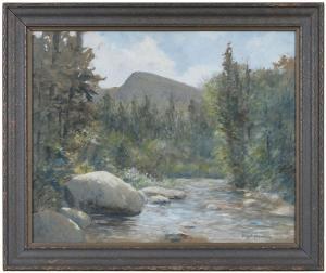 SPAULDING Henry Plympton 1868-1938,Noon Peak,1924,Brunk Auctions US 2021-05-18