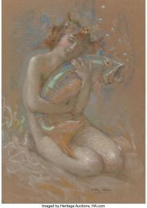 SPEAR Arthur Prince 1879-1959,River Nymph,1921,Heritage US 2019-08-08