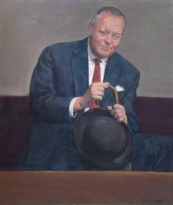 SPEAR Ruskin 1911-1990,Portrait of Joseph Forsyth Gimson (1896-1985),David Lay GB 2024-01-18