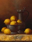 SPECK Loran 1943-2011,Still life with lemons,Bonhams GB 2009-11-23