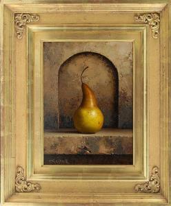 SPECK Loran 1943-2011,Still life with pear,Eldred's US 2014-08-20