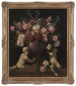 SPEER William W 1877,Floral Still Life,Brunk Auctions US 2015-09-11
