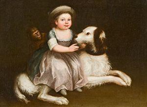 SPEISSEGGER Alexander,Kinderporträt der Johanna Margaretha von Meiss,1780,Galerie Vogler 2008-11-15