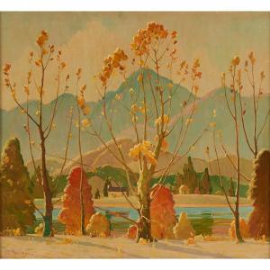 SPELMAN John Adams 1880-1941,Autumn Landscape,Treadway US 2015-09-12