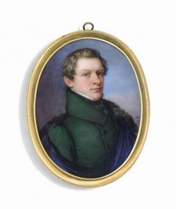 SPELTER Jakob 1820-1856,A young gentleman in green coat,1836,Christie's GB 2015-09-08