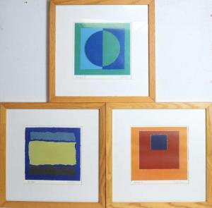 SPELTZ Roy 1948,Horizon, Eclipse II, and Untitled I,Anderson & Garland GB 2022-10-13