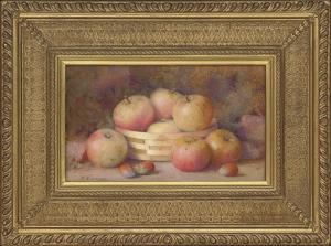 SPENCE Percy Fred. Seaton 1868-1933,Still life of apples,Christie's GB 2009-11-08