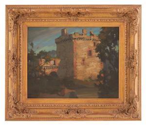 SPENCE SMITH John Guthrie 1880-1951,The Medieval Tower,New Orleans Auction US 2023-03-25
