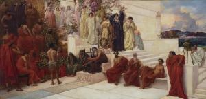 SPENCE Thomas Ralph,The Song of Phemius and the Sorrow of Penelope,1897,Christie's 2023-10-20